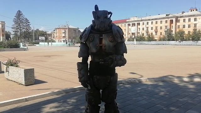 На площади Ленина сегодня замечены роботы! 2