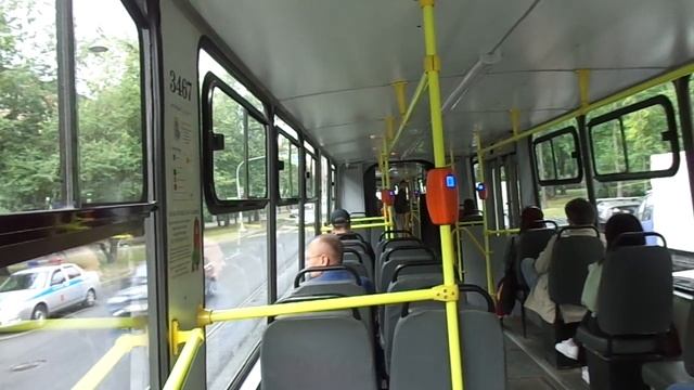 Трамвай Санкт-Петербурга 9-627: ЛВС-86К б.3467 по №40 (03.07.19) смотреть онлайн