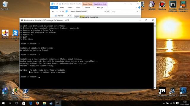How to Create Loopback Adapter GNS3 смотреть онлайн