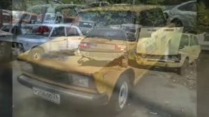 Автопризраки. Старые, разбитые Жигули