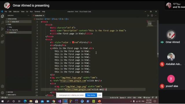 Web Development #1 - (Introduction, HTML, CSS)