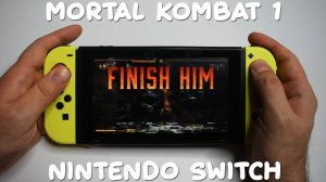 Играю в Mortal Kombat 1 на Nintendo Switch