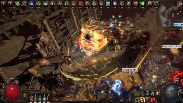 3.7 Bladestorm+Perforate crit+impale full chimera clear смотреть онлайн