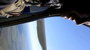 Прыжок с парашютом д1-5у выход на мотор, на поток