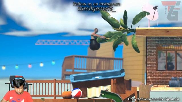 Getting Over It with Bennett Foddy idhu Romba Over | TamilGamers