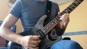 Opeth - Serenity painted death guitar solo cover