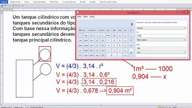 Cálculo Técnico Industrial - Tanque Esférico - Parte 02