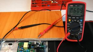 Ремонт телевизора Dexp H32F7000K, Уменьшить ток TP.MS3663T.PB751.