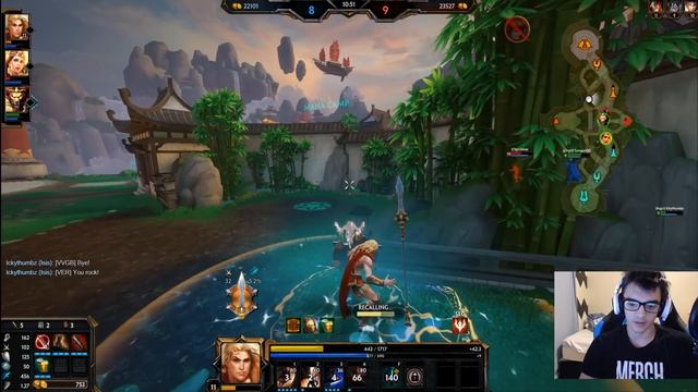 SMITE A-Z Ranked Joust 3v3 | Achilles Hybrid Tank Build смотреть онлайн