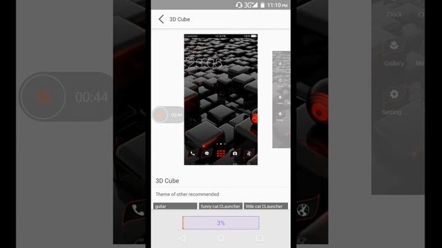 How to install red cube theme on x launcher смотреть онлайн