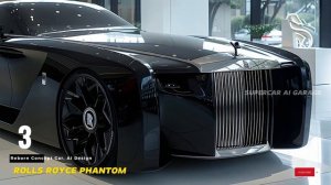 Rolls Royce Phantom All New 2025 Concept Car, AI Design