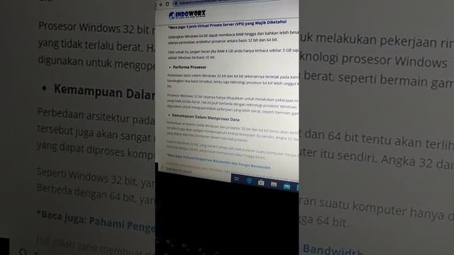 Perbedaan 32 bit dan 64 bit смотреть онлайн