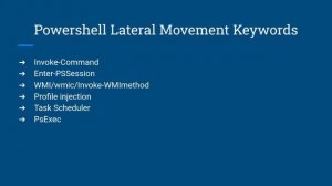 Powershell for The Blue Team Presentation