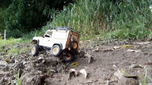 RC Land Rover Defender D90 Camel Trophy #6