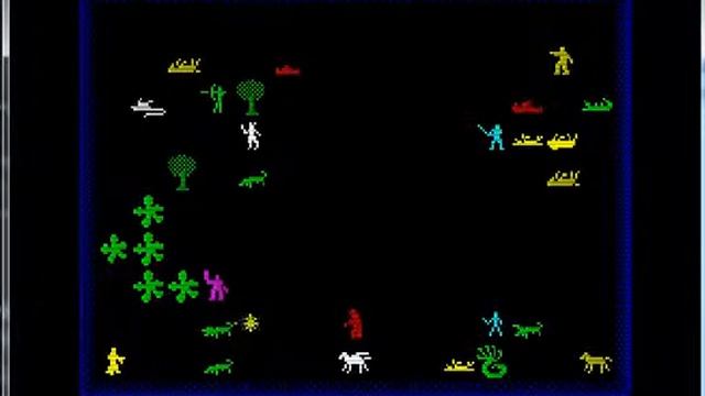 Chaos The Battle Of Wizards - ZX Spectrum - emulador EightyOne 1.2 - testeado Windows 7 x64 смотреть онлайн