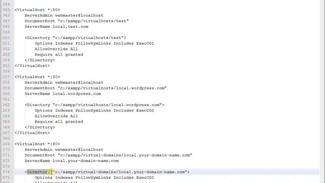 VIRTUAL DOMAIN WITH XAMPP ON WINDOWS PC смотреть онлайн