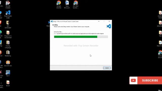 How to Install Visual Studio Code 2022 on window 10/11 in Hindi