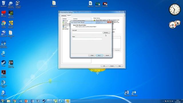 How to share folders on VMware Workstation 12 Player