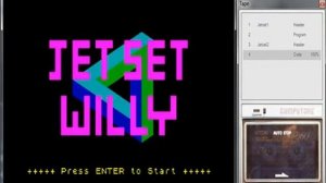 Jet Set Willy - ZX Spectrum - emulador SpectrumAnyWhere 1.1 - testeado Windows 7 x64