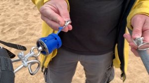 Как заменить чикенлуп для кайта на миничикен #kitesurfing