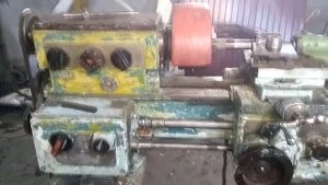 Токарный станок тв 6. Первая стружка.