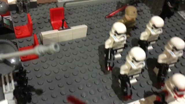 Обзор самоделки LEGO Star Wars база империи смотреть онлайн
