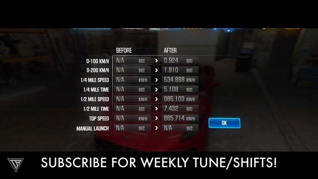 CSR2 | MC20 CIELO | MAXED Tune / Shift Pattern