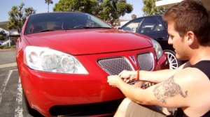 How to remove front bumper grill from Pontiac G6 for painting or repair