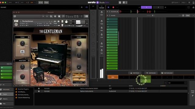 Using Native Instruments Kontakt Player in Serato Studio #seratostudio