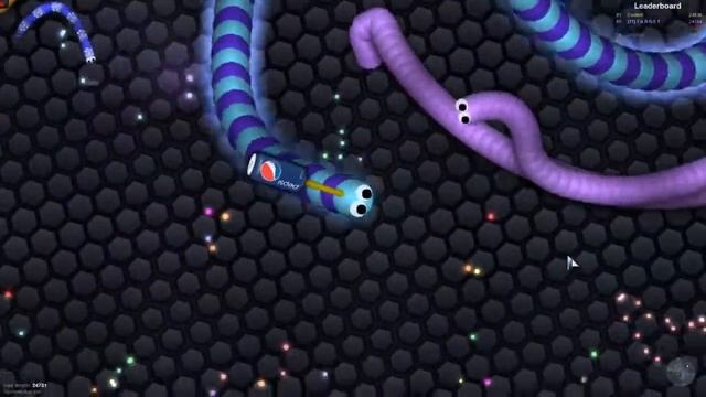 Frot))) Slither io   500 Mini COCA COLA SNAKES vs  1 PEPSI SNAKE    Slitherio Gameplay!