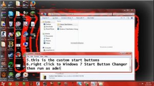 How to Change Windows 7 Starb Orb Button /w Santy