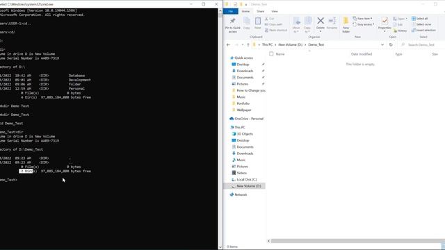 Basic Command Prompt Command | CMD | Windows