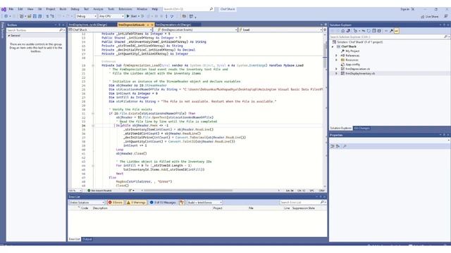 Visual Basic Lab6 ~ Using arrays and Files смотреть онлайн