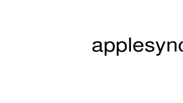 How to pronounce applesyncnotifier.exe смотреть онлайн