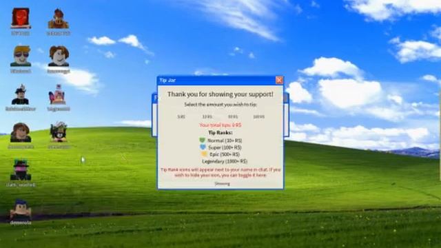 Симулятор Windows в Roblox