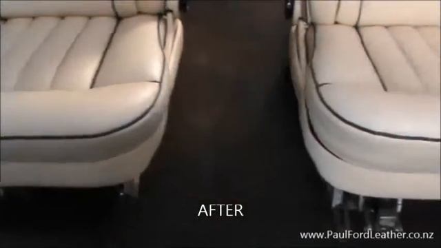 Rolls Royce Corniche Leather Refinishing - NZ смотреть онлайн