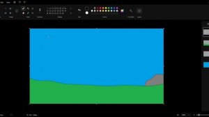 how to draw bliss in ms paint windows 11