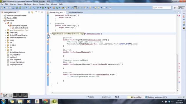 Appota Game SDK Tutorial for Android
