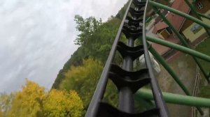 Freischütz Launched Roller Coaster Front Seat POV Bayern Park Germany