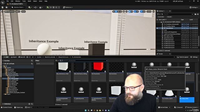 Unreal 5.4 - Blueprint - Инструменты для художников-#1- Вступление