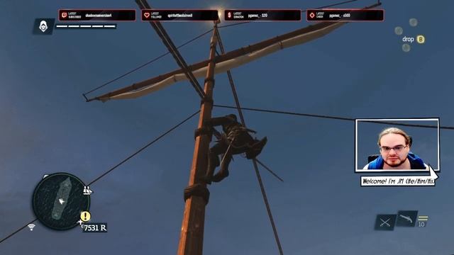 Assassins Creed Black Flag Ep 7 Grabbing Up Everything in Nassau смотреть онлайн