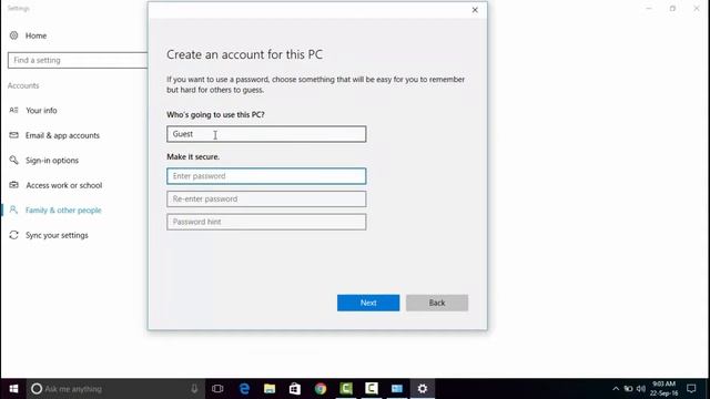 How To Create A Guest Account In Window 10 [EASY] смотреть онлайн