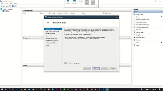 Install and Configure Hyper V on windows смотреть онлайн