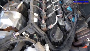 Isuzu RZ4E Euro6 Engine View