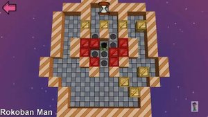 Boxxle II Level 96 Played on Rokoban for Windows