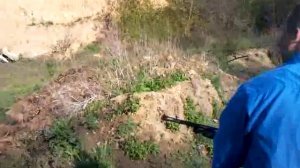 Отстрел Mossberg 500a пулей Слон