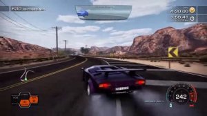 Need For Speed™ Hot Pursuit Remastered Corriendo con un Hermoso Lamborghini Countach Purple