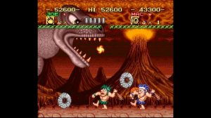 SNES Gameplay - Joe & Mac (Caveman Ninja) [2 Players]