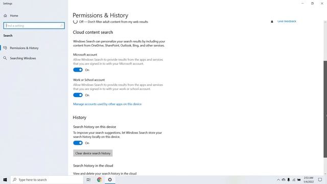 How To Clear Or Disable Taskbar Search Box History In Windows 10 Tutorial [2022] смотреть онлайн