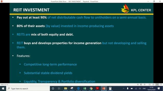 HOW TO INVEST IN REAL ESTATE INVESTMENT TRUST (REIT)? | BEST ASSET CLASS | TAMIL | KPL CENTER|GK
